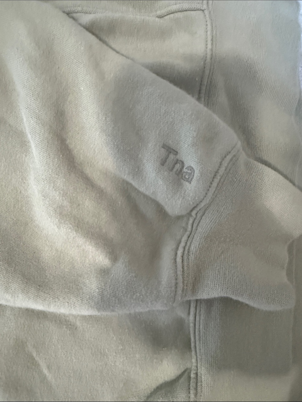 TNA Beige Pullover Hoodie